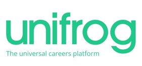 Unifrog green logo universal careers platform (1)